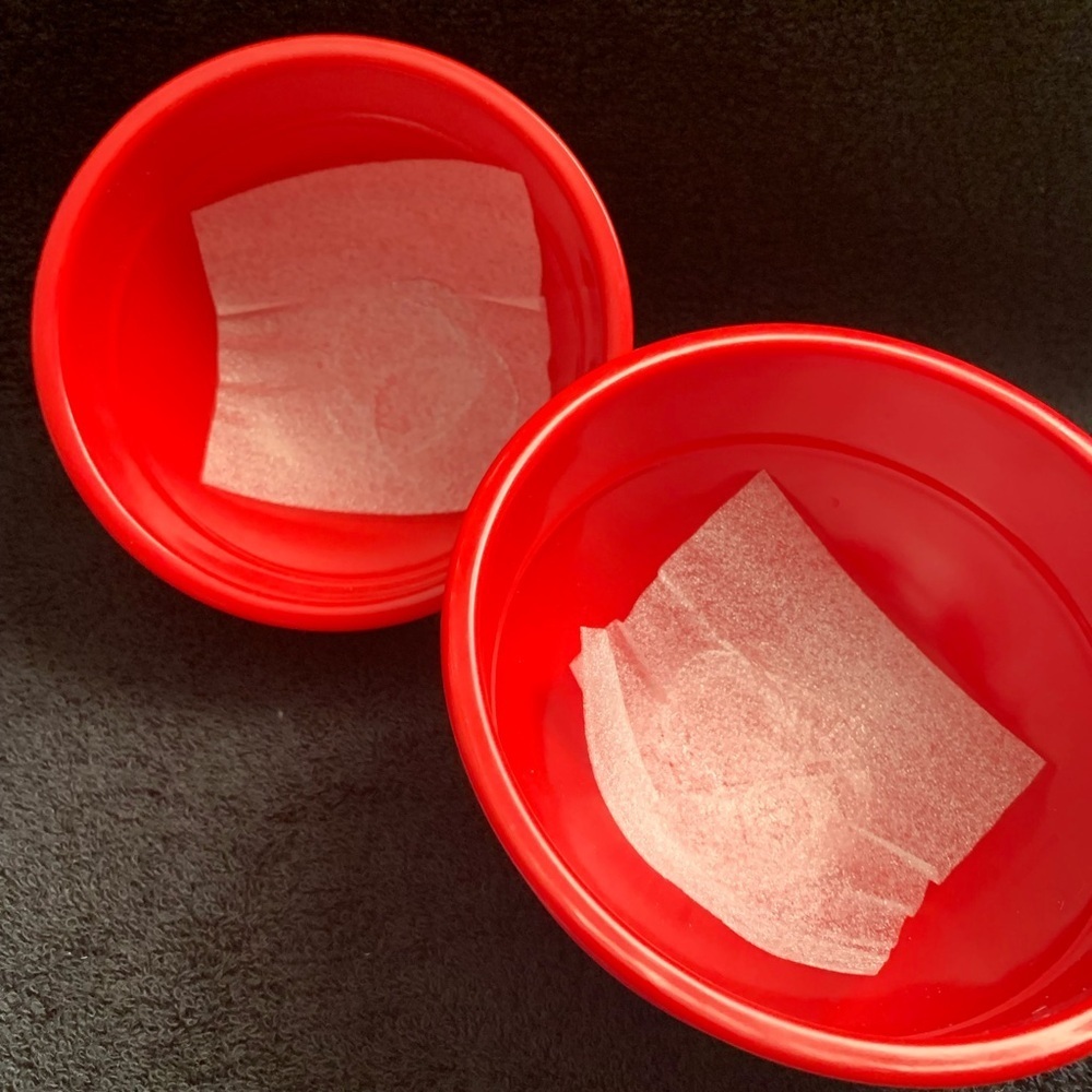 NWOT Red Melamine Nesting Measuring Bowls, Set of 5, 1/8 - 2 Cups - Picture 8 of 10